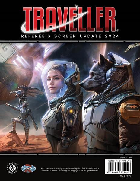 Traveller: 2024 Referee's Screen