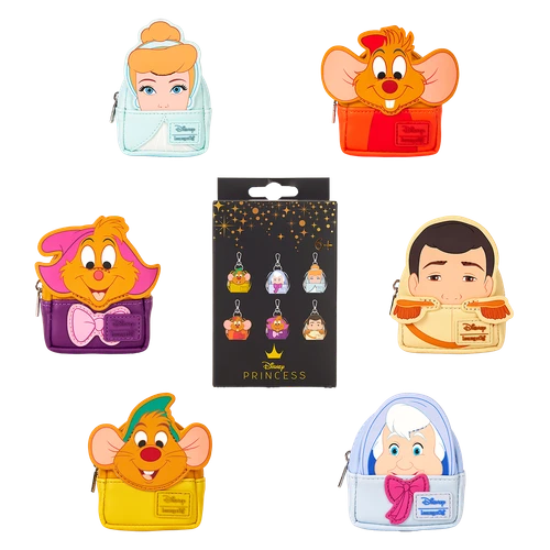 Disney: Cinderella 75th Anniversary Mystery Box Mini Backpack Keychain Charm