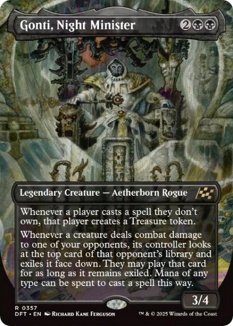 Gonti, Night Minister (Borderless Art)