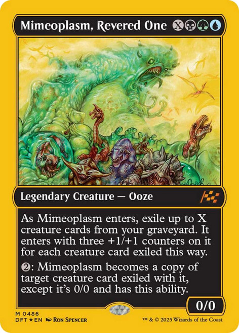 Mimeoplasm, Revered One (First-Place Foil)