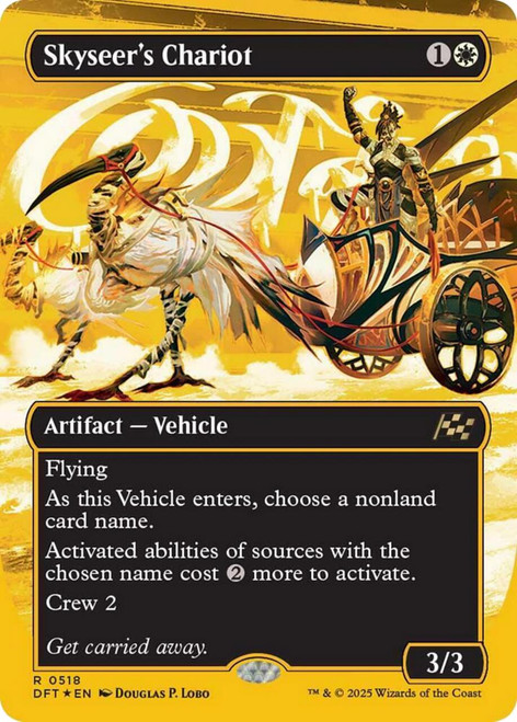 Skyseer's Chariot (Borderless First-Place Foil)