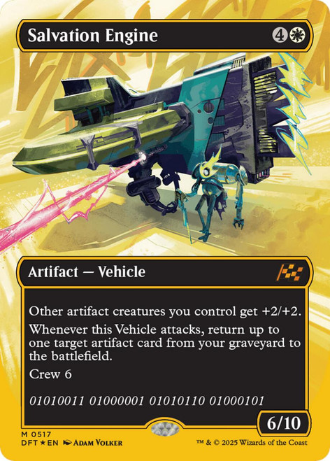 Salvation Engine (Borderless First-Place Foil)