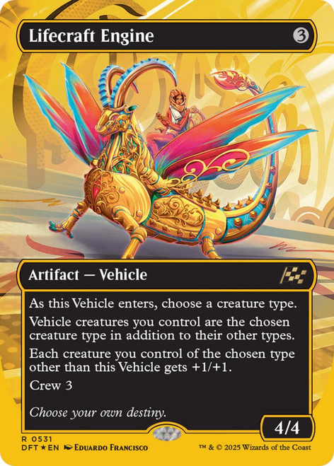 Lifecraft Engine (Borderless First-Place Foil)