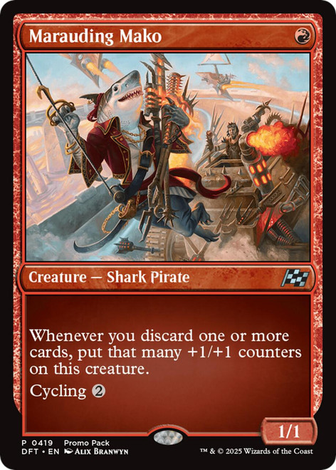 Marauding Mako (Promo Pack Foil)