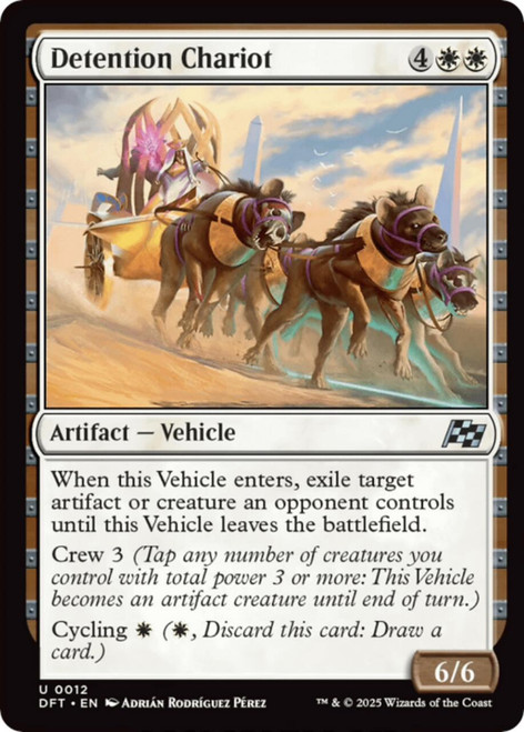 Detention Chariot (Foil)