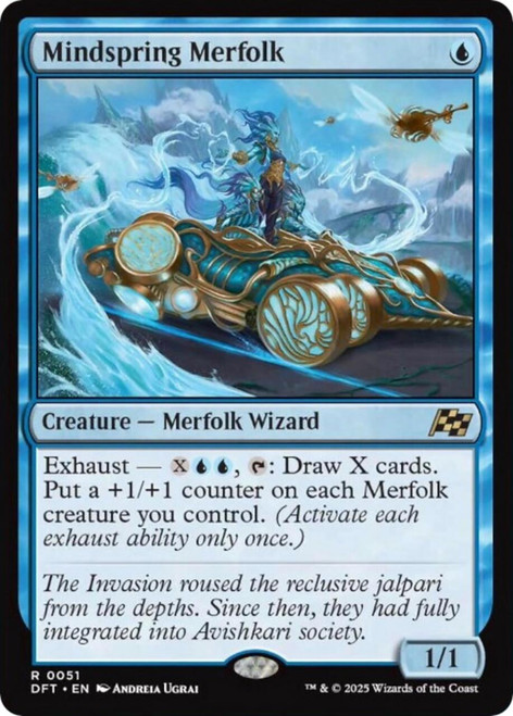 Mindspring Merfolk (Foil)