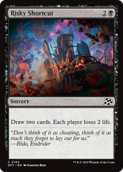 Risky Shortcut (Foil)