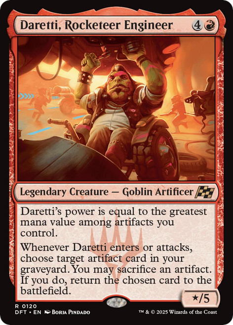 Daretti, Rocketeer Engineer (Foil)