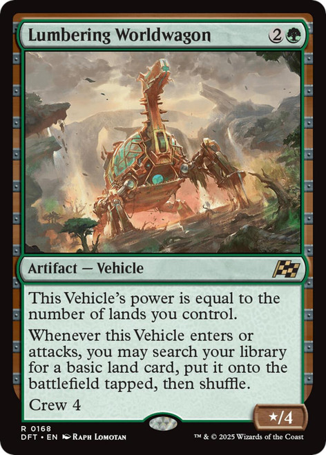 Lumbering Worldwagon (Foil)