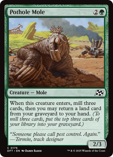 Pothole Mole (Foil)