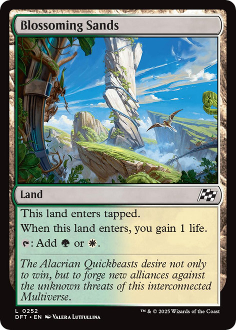 Blossoming Sands (Foil)