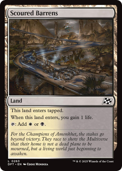 Scoured Barrens (Foil)