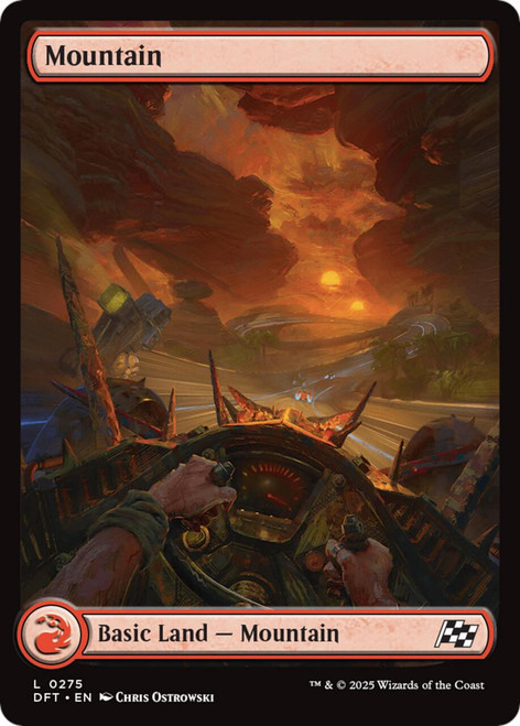 Mountain (#275) (Full Art) (Foil)