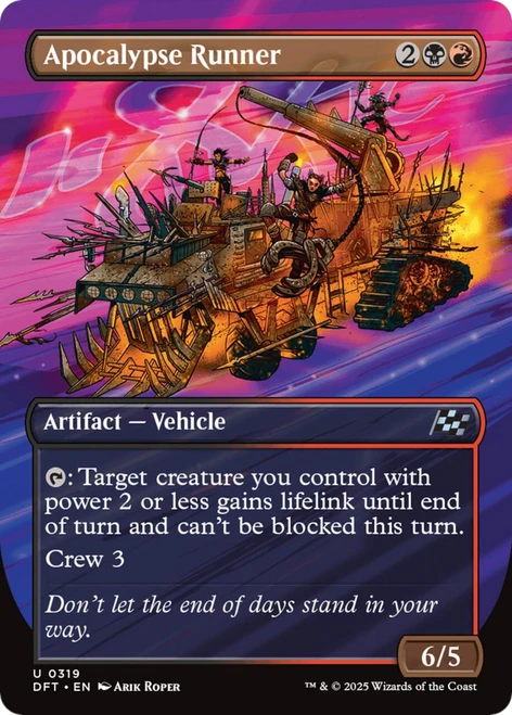 Apocalypse Runner (Borderless Foil)