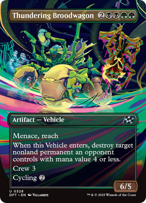 Thundering Broodwagon (Borderless Foil)