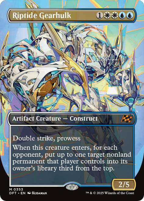 Riptide Gearhulk (Borderless Foil)