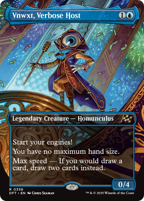 Vnwxt, Verbose Host (Borderless Foil)
