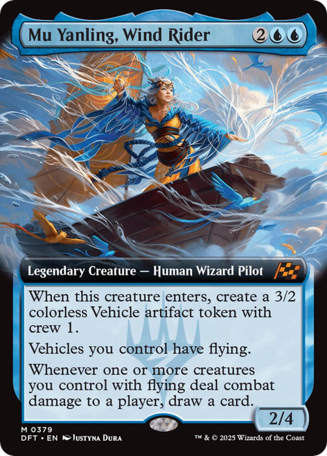 Mu Yanling, Wind Rider (Extended Art Foil)
