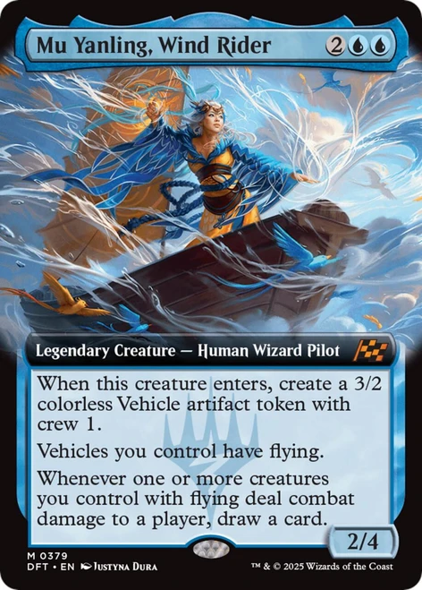 Mu Yanling, Wind Rider (Extended Art Foil)