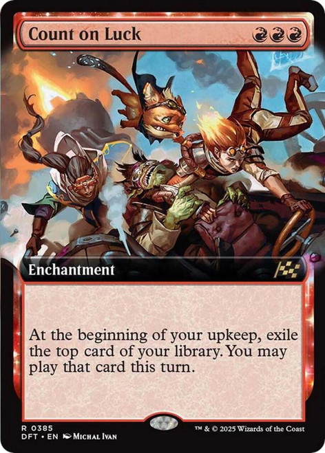 Count on Luck (Extended Art Foil)
