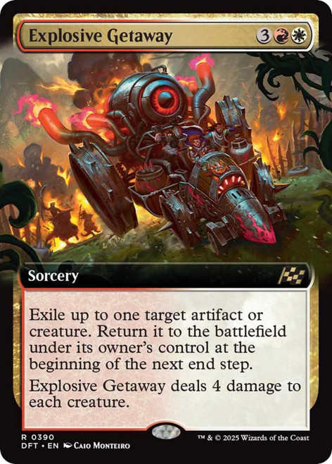 Explosive Getaway (Extended Art Foil)