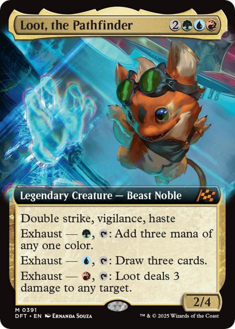 Loot, the Pathfinder (Extended Art Foil)