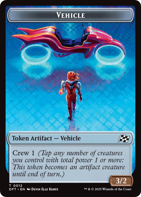 Aetherdrift - Vehicle Token (Foil)