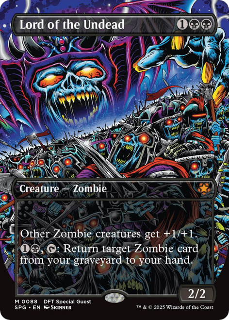 Lord of the Undead (Borderless Art)