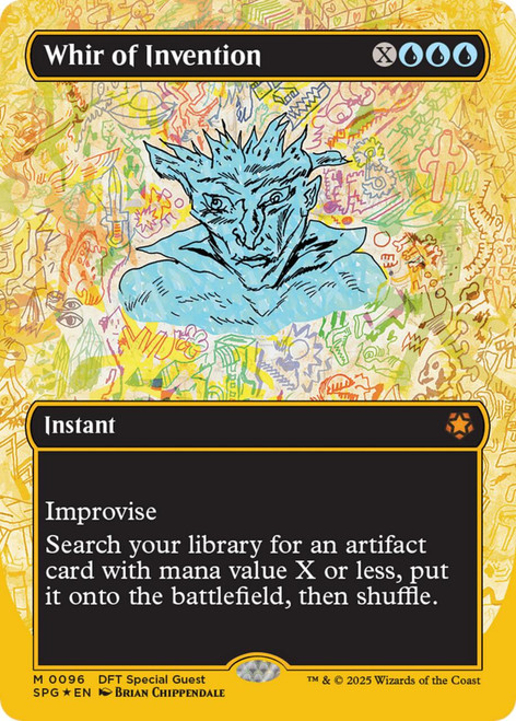 Whir of Invention (Borderless First-Place Foil)