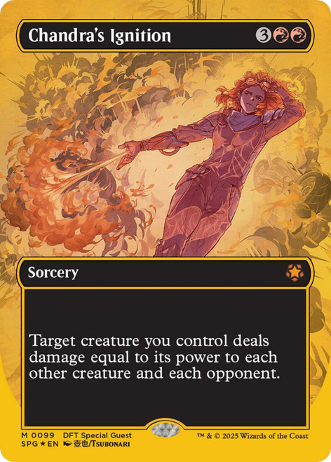 Chandra's Ignition (Borderless First-Place Foil)
