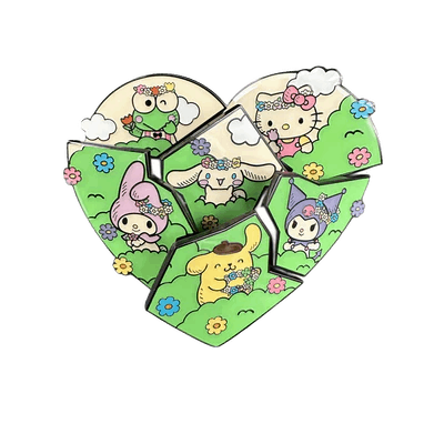 Sanrio: Hello Kitty & Friends Flower Crown Puzzle Mystery Box Pin