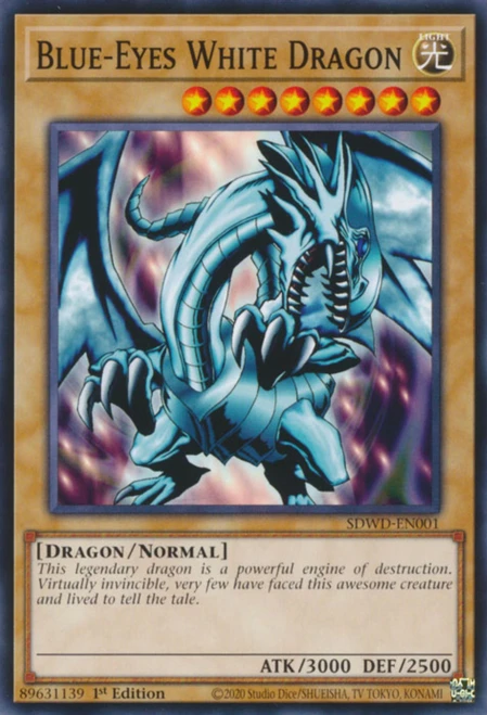 SDWD-EN001 Blue-Eyes White Dragon (#1)
