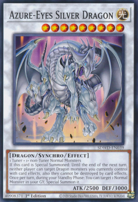 SDWD-EN039 Azure-Eyes Silver Dragon