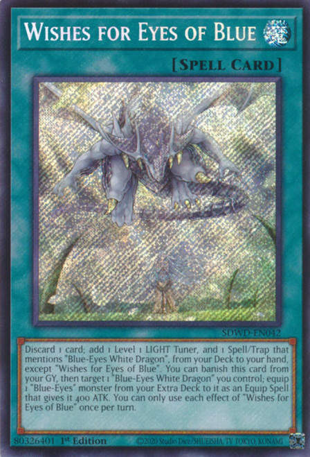 SDWD-EN042 Wishes for Eyes of Blue (Secret Rare)
