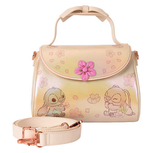 Disney: Cute Stitch Bow Handle Crossbody Bag