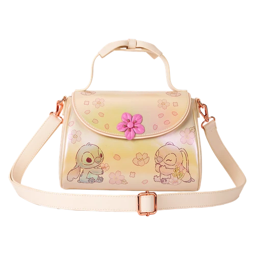 Disney: Cute Stitch Bow Handle Crossbody Bag