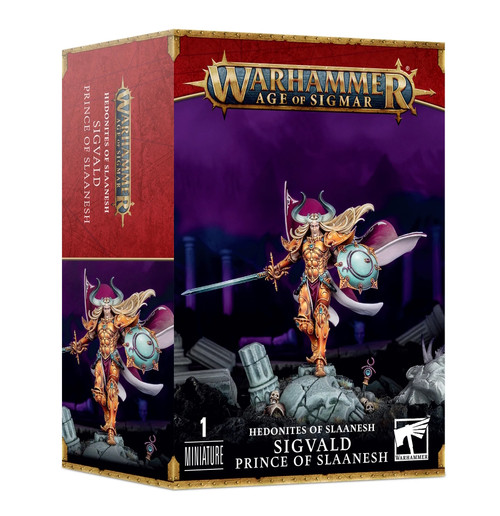 Warhammer Age of Sigmar - Hedonites of Slaanesh: Sigvald Prince of Slaanesh (Refresh)