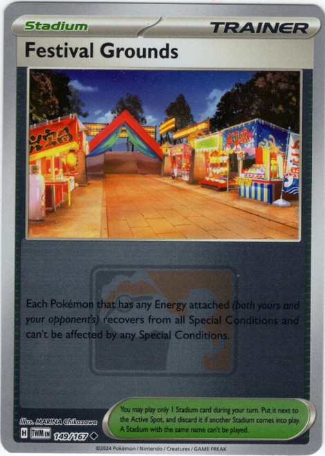 SV Twilight Masquerade 149/167 Festival Grounds (Reverse Holo League Promo)