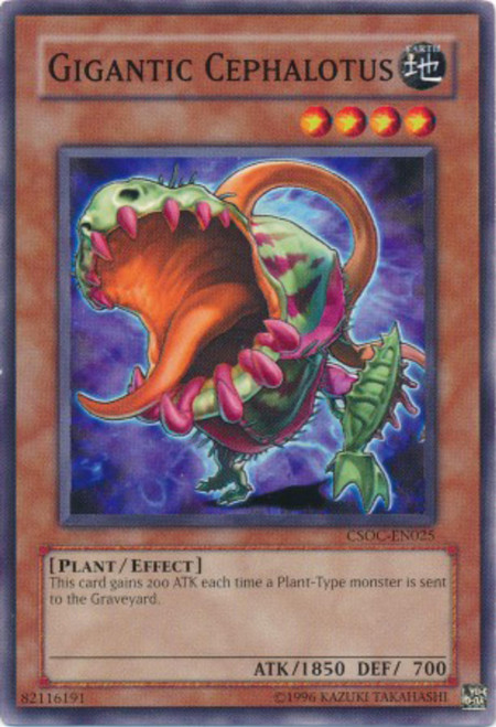 CSOC-EN025 Gigantic Cephalotus (Unlimited Reprint)