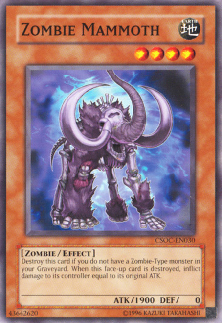 CSOC-EN030 Zombie Mammoth (Unlimited Reprint)