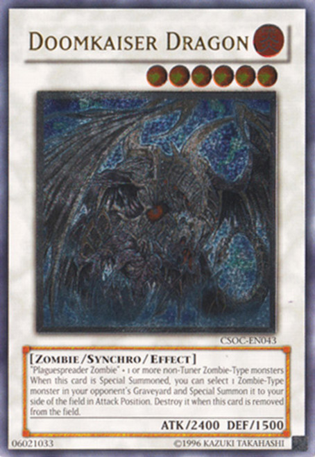 CSOC-EN043 Doomkaiser Dragon (ULTIMATE) (Unlimited Reprint)