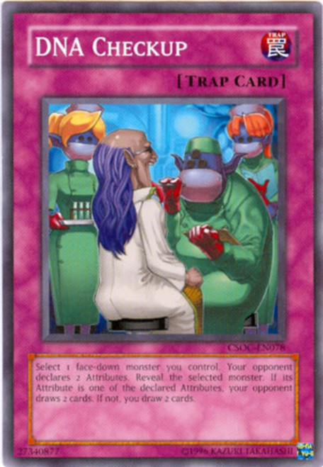 CSOC-EN078 DNA Checkup (Unlimited Reprint)