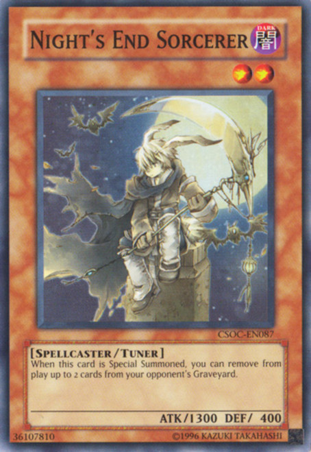 CSOC-EN087 Night's End Sorcerer (Unlimited Reprint)