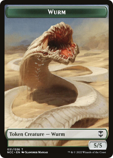 New Capenna Commander - Wurm Token