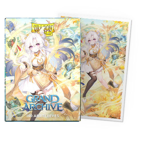 Dragon Shield Matte Art Sleeves - Grand Archive Guo Jia, Heaven’s Favored (100)