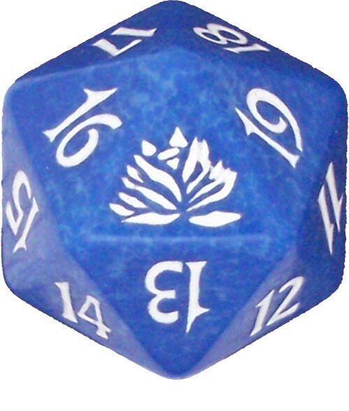 Magic Beatdown Box Set Lotus Spindown Dice - Blue