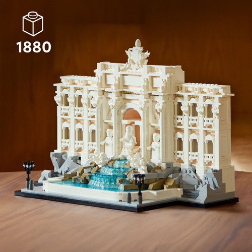 Architecture Trevi Fountain Model Set 21062