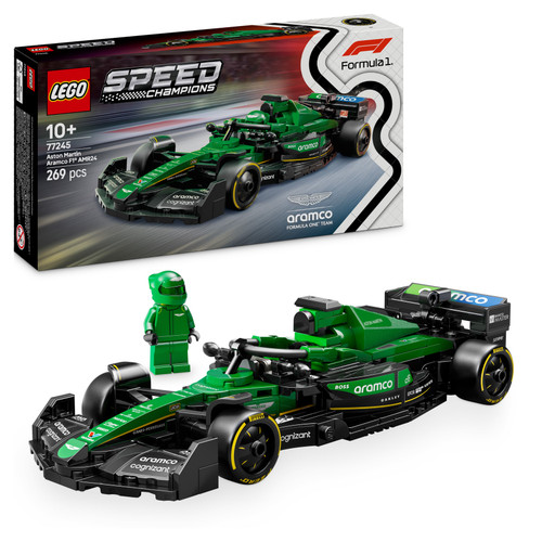 Speed Champions Aston Martin Aramco F1 AMR24 Race Car 77245