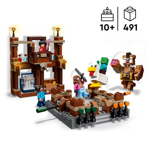 Minecraft Woodland Mansion Fighting Ring Set 21272