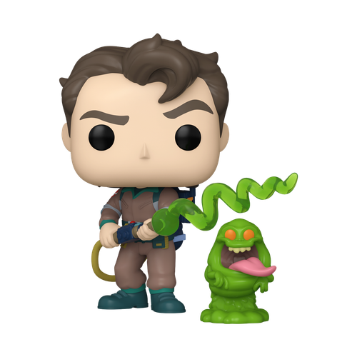 POP! Animation - The Real Ghostbusters #1785 Venkman with Slimer